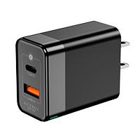 CARGADOR DE PARED ACTECK ENERGON PRIME CP38W / 38W / 1X USB-C / 1X USB A / NEGRO / AC-935562 CARGADOR DE PARED ACTECK ENERGON PRIME CP38W / 38W / 1X USB-C / 1X USB A / NEGRO / AC-935562